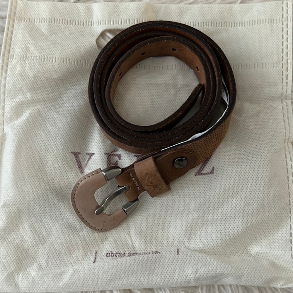Vélez leather belt